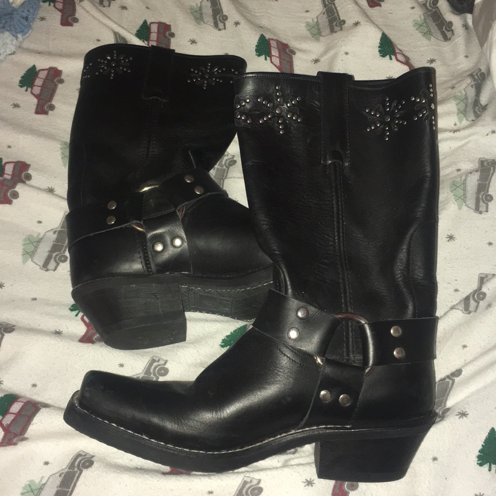 Limited Edition Embellished Frye Boots